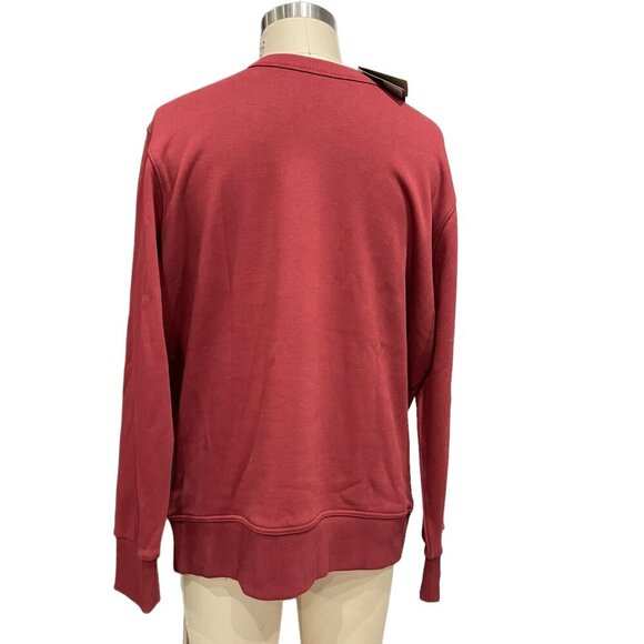 Burberry Acklow Men's Print Red Jersey Sweatshirt, all sizes, 100% Cotton - Picture 2 of 16